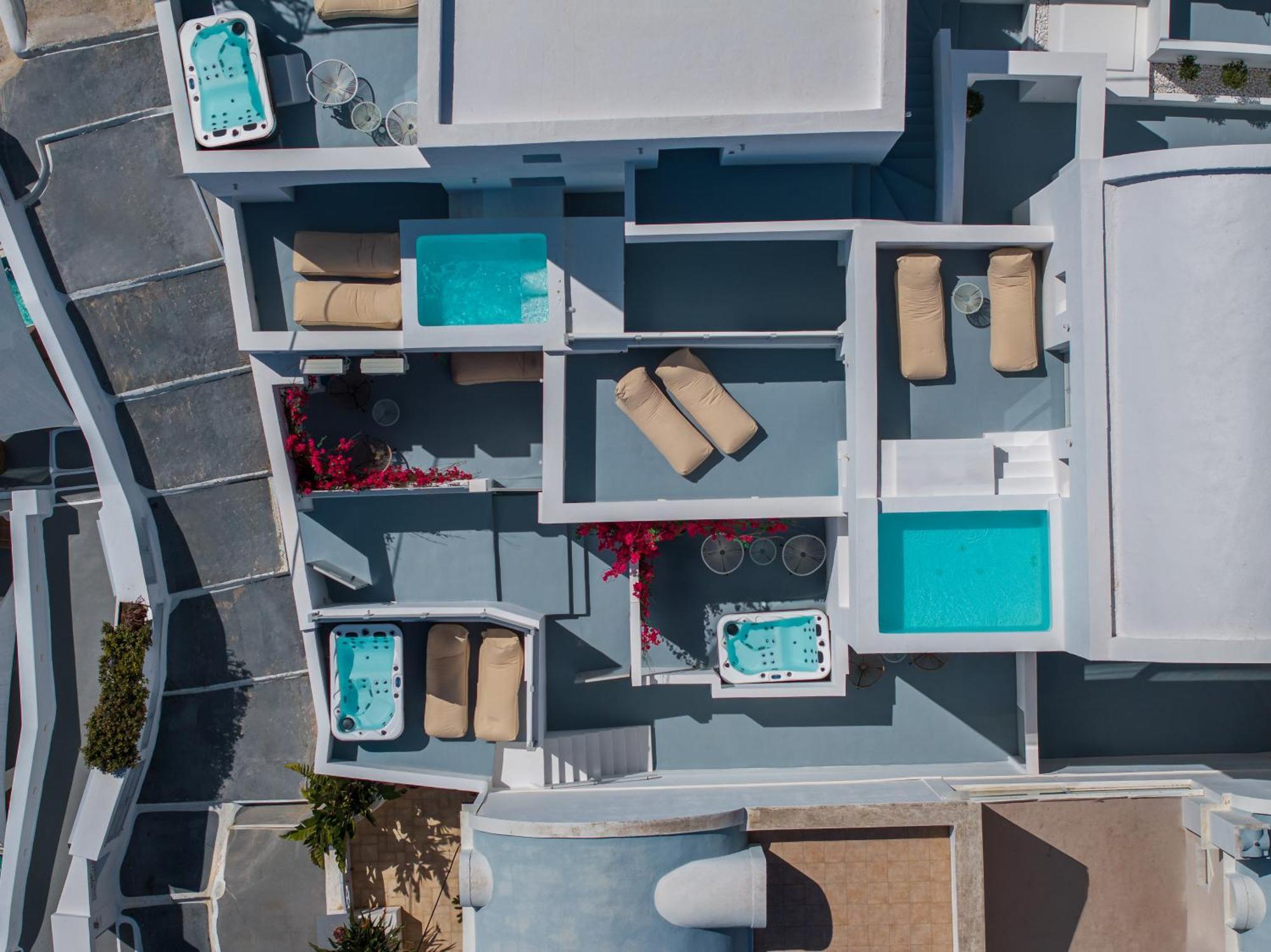 Cycladic Suites & Spa Fira  Exterior foto